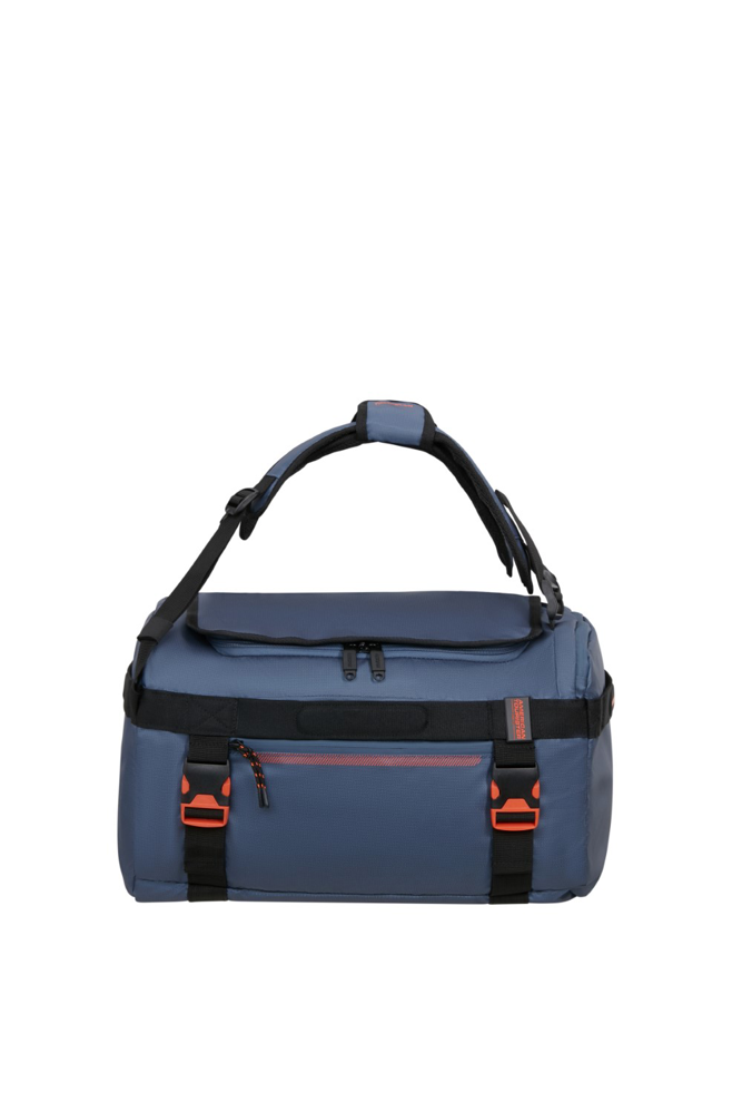 American Tourister Urban Track Duffle/Backpack M Coated - Navy/Orange