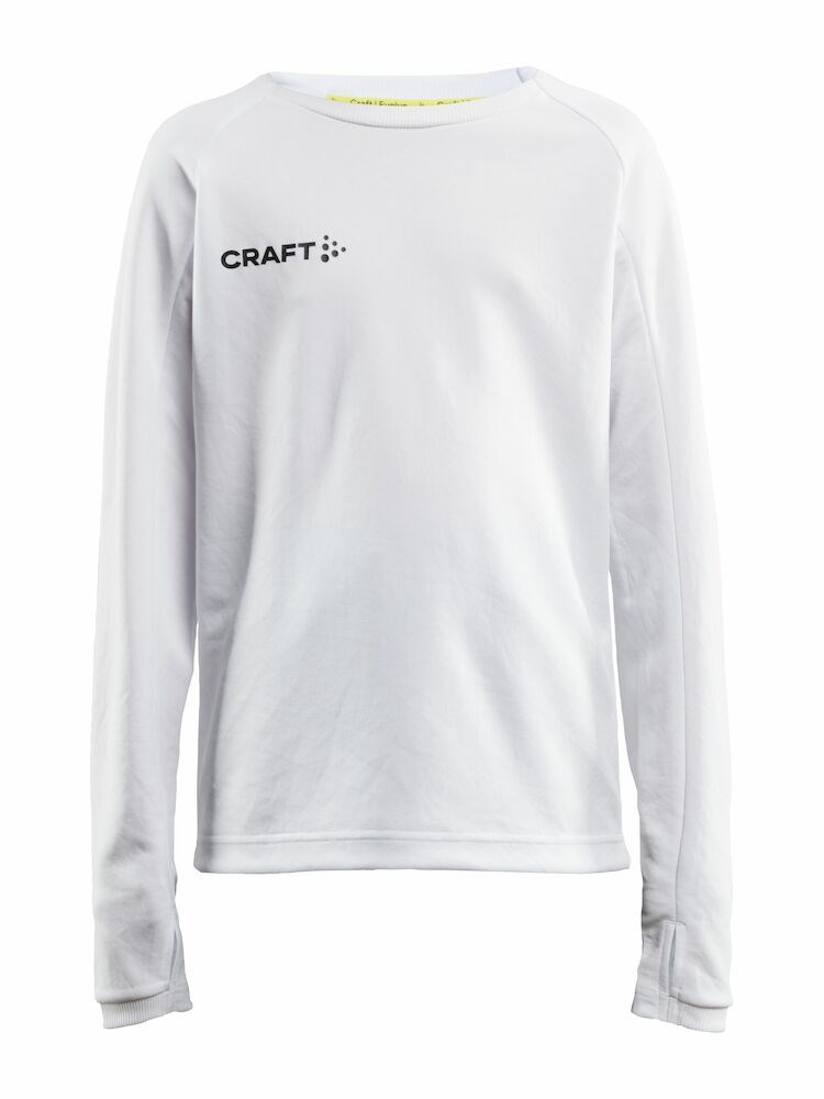 Craft - Evolve Crew Neck JR Navy 146/152 - White