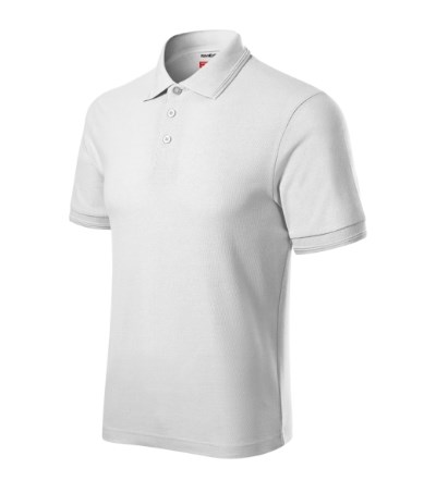 Poloshirt heren Reserve Zwart - Wit
