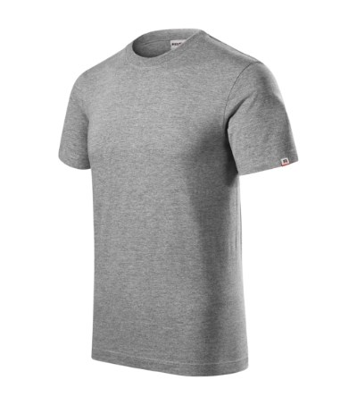 T-shirt uniseks Recall navy blue - dark gray melange 12 (brand label)