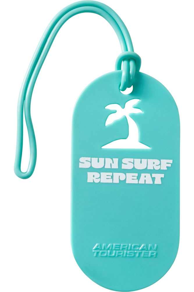 American Tourister  Ta Luggage Tag X2 Fun - Sun Surf Repeat