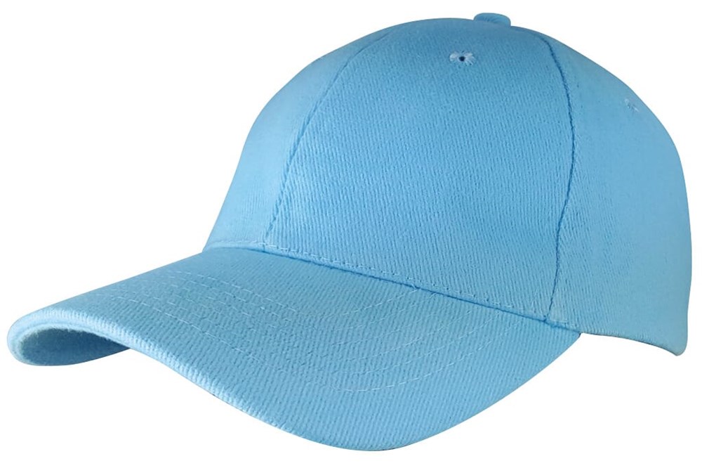 Nilton's Heavy brushed cap - Lichtblauw (PMS 292c) / Lichtblauw