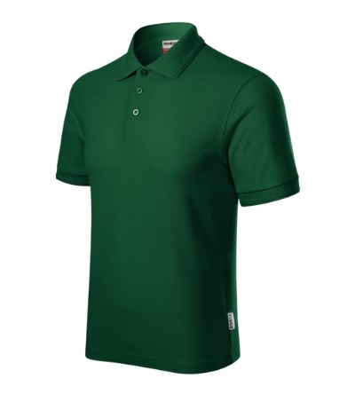 Poloshirt heren Reserve Zwart - dark green