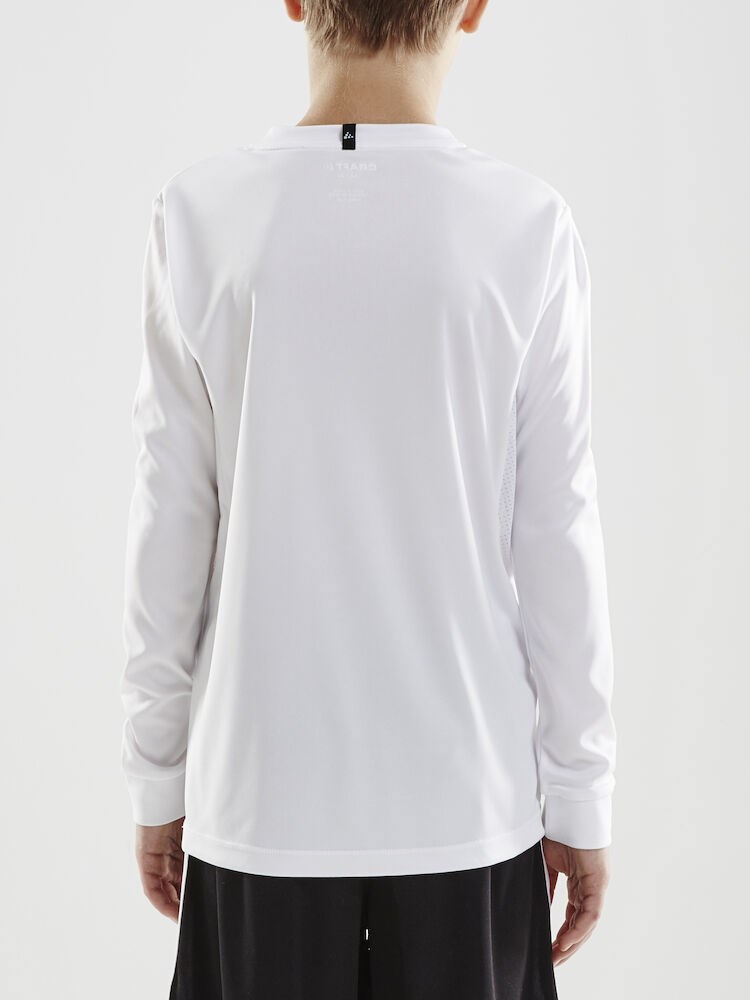 Craft - Squad Go Jersey Solid Ls Jr White 158/164