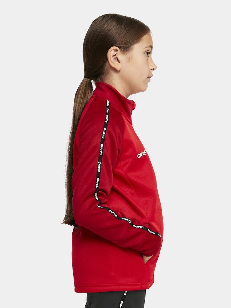 Craft - Squad 2.0 Full Zip Jr Bright Red-Express 110/116