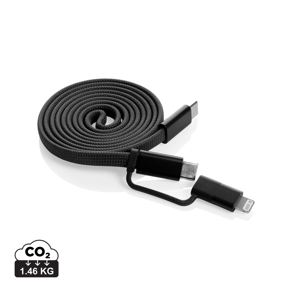 Arc Ultra-thin RCS recycled 60W 2 in 1 magnetische kabel