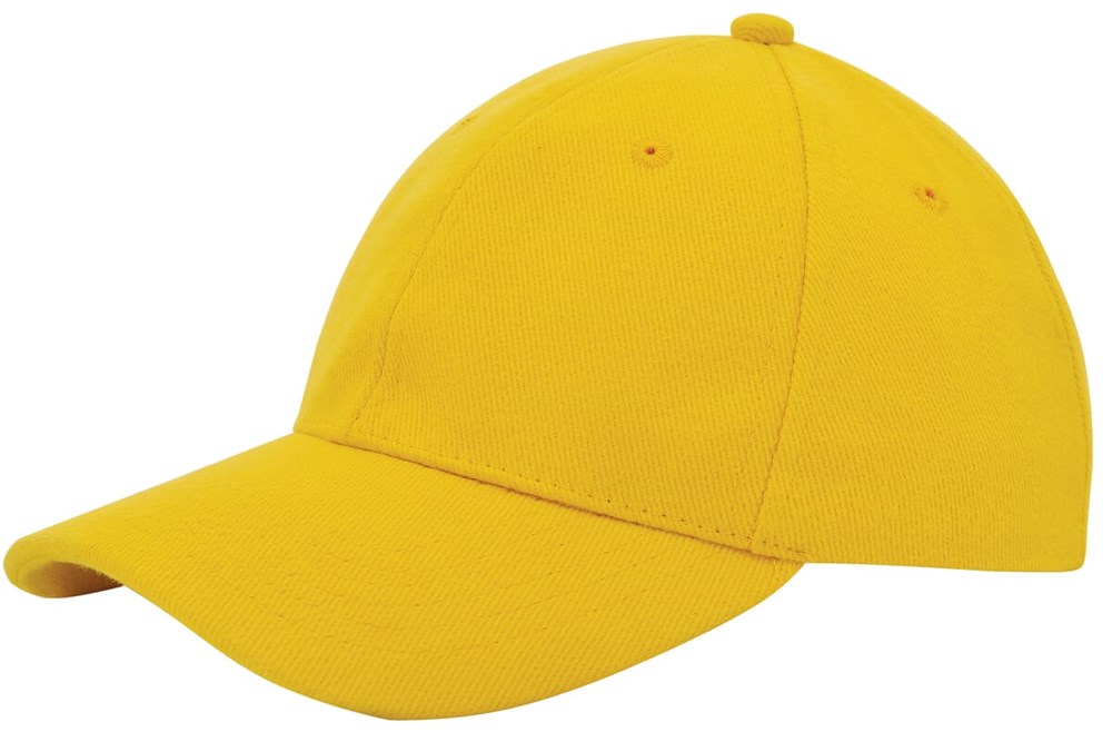 Nilton's Heavy brushed cap - Geel (PMS 101c) / Geel