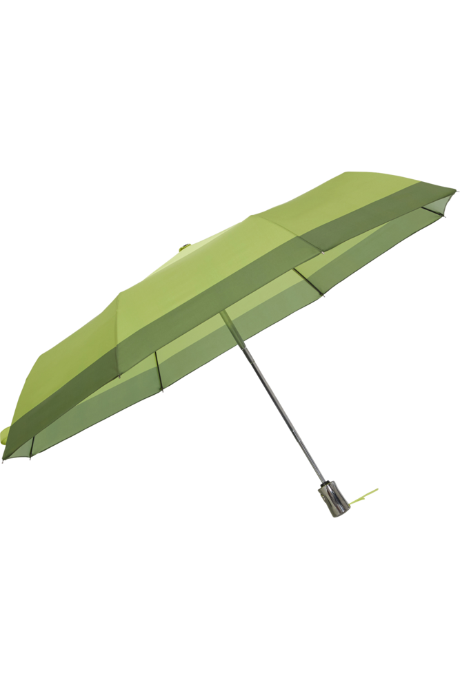 Samsonite Rain Pro 3 Sect. Auto O/C Gp - Geometric Green Print