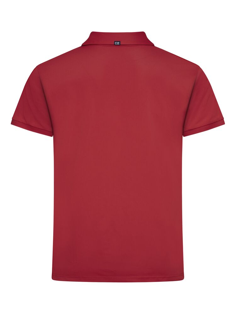 Cutter & Buck - Virtue Polo Solid Heren Rood L