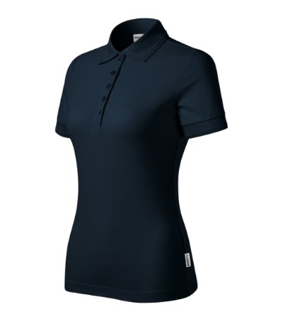 Poloshirt dames Reserve Zwart - navy blue 02 (brand label)