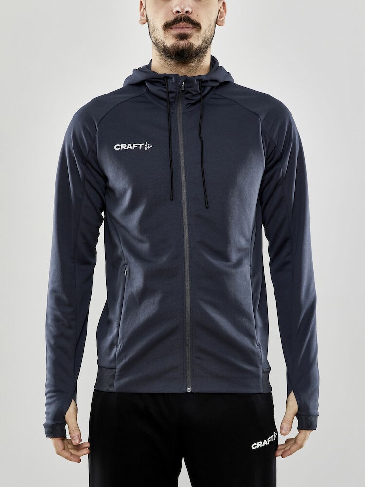 Craft - Evolve Hood Jacket M Asphalt M