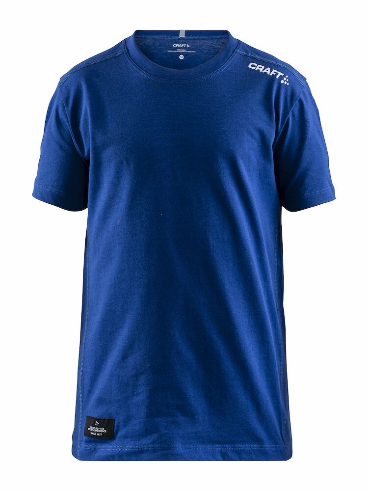 Craft - Community Mix SS Tee Jr Club Cobolt 158/164