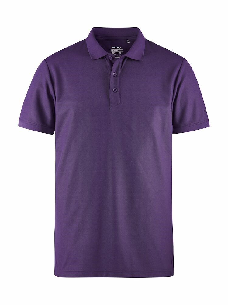 Craft - CORE Unify Polo Shirt  M Dk Grey Melange XS - True Purple