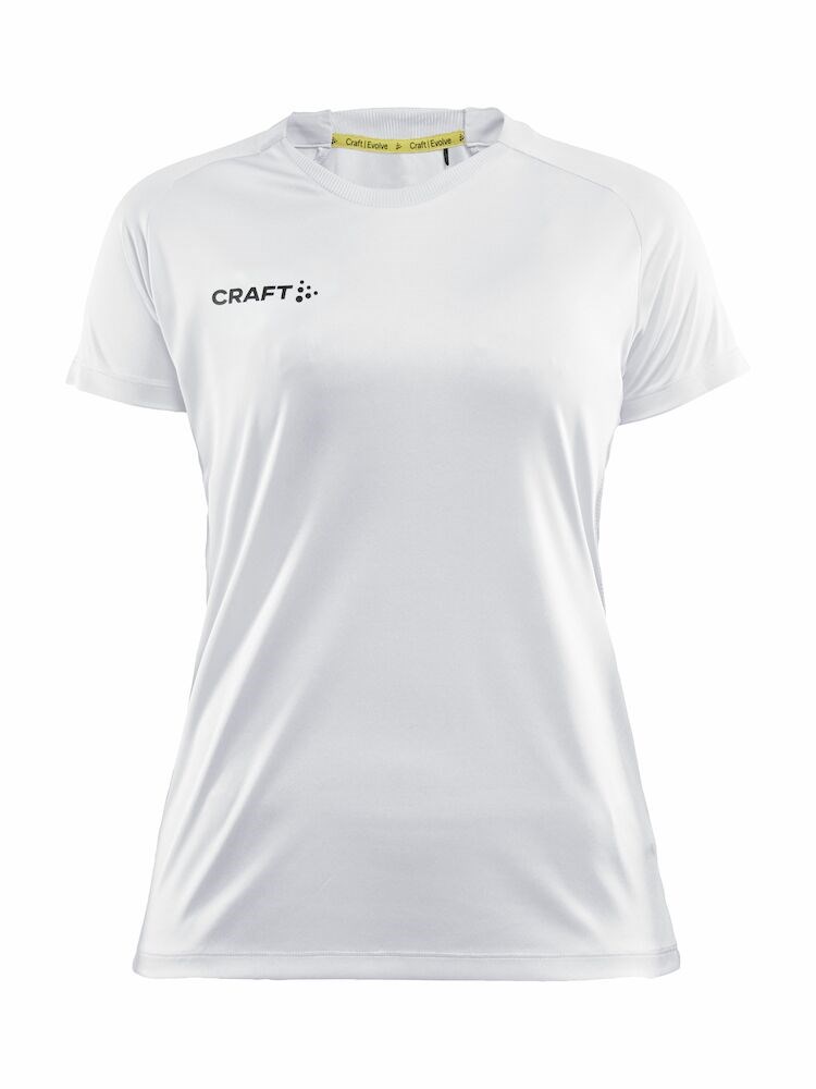 Craft - Evolve Tee W Bright Red L - White