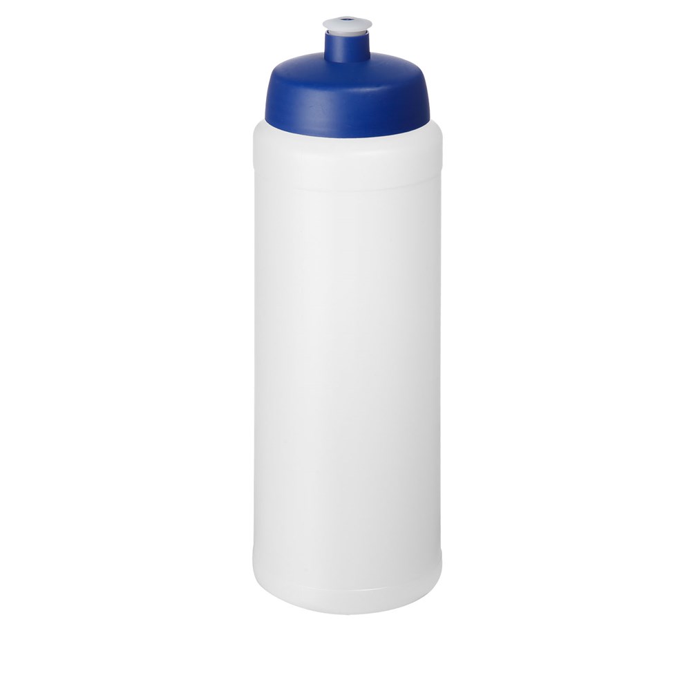 Baseline® Plus 750 ml drinkfles met sportdeksel - Transparent, Blauw