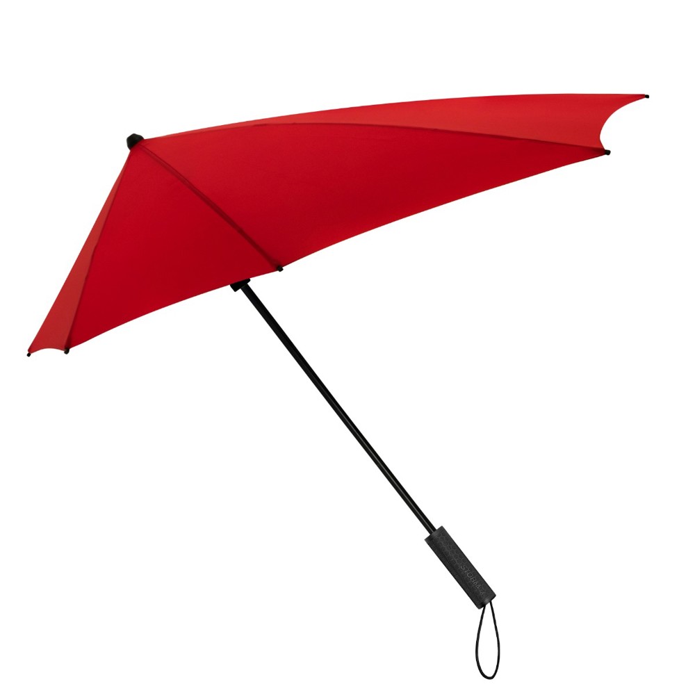 STORMaxi - Aerodynamische stormparaplu - Handopening - Windproof - 92 cm - Rood