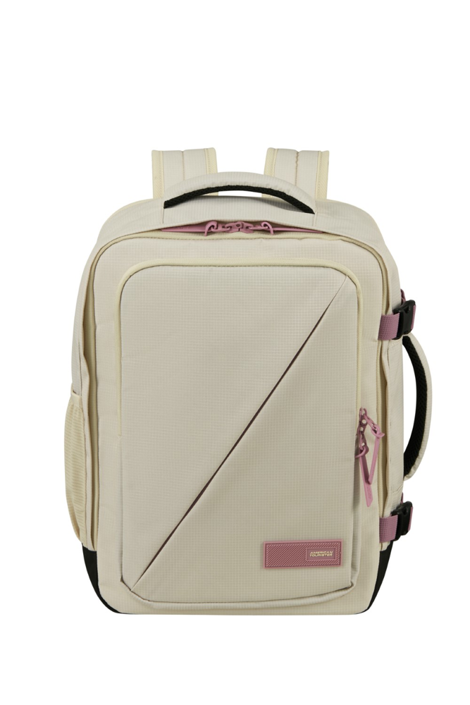 American Tourister Take2Cabin Casual Backpack Ms - Coconut Sand/Galactic Mauve