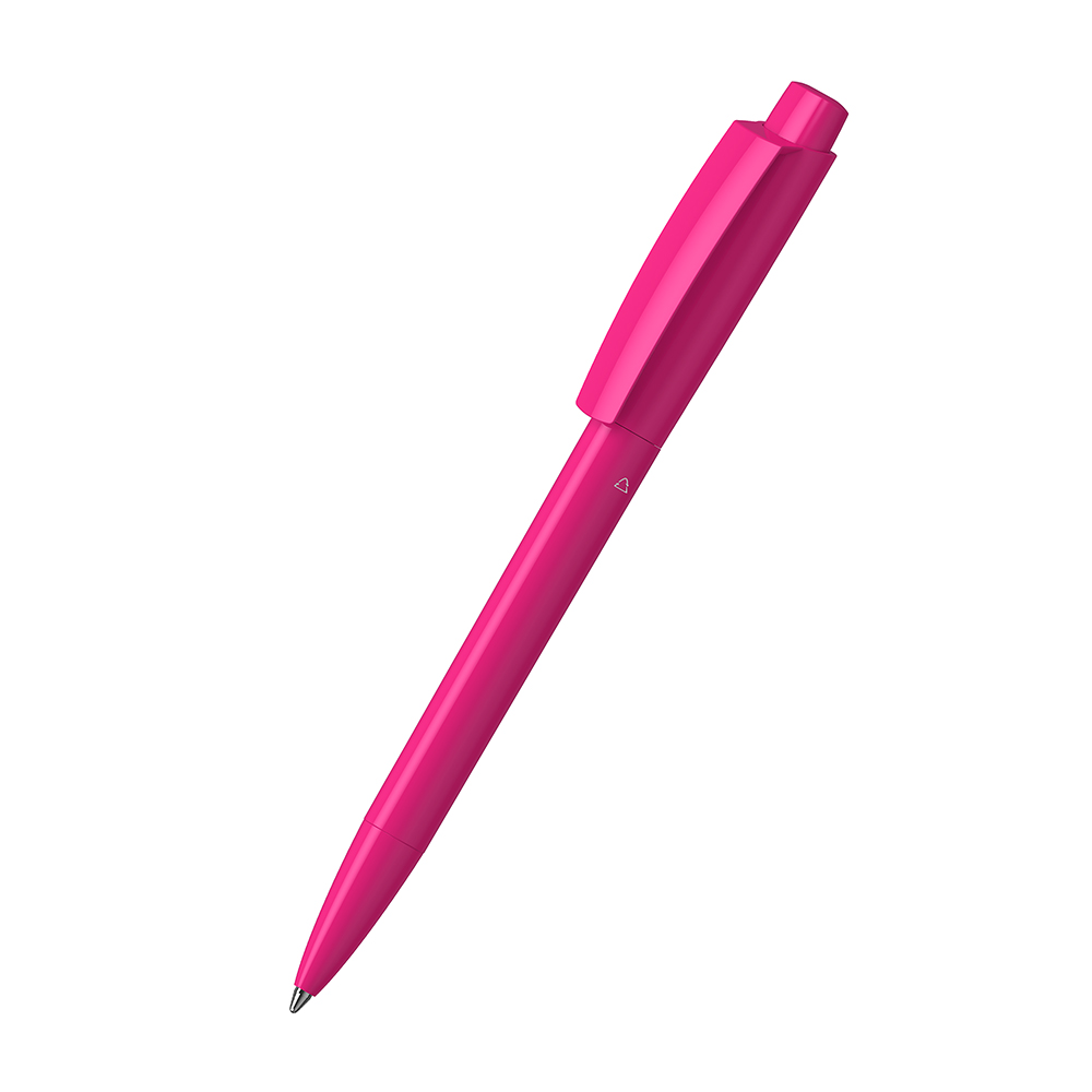 Klio-Eterna - Zeno recycling antibacterial - Drukknop-balpendonkergroen - Magenta