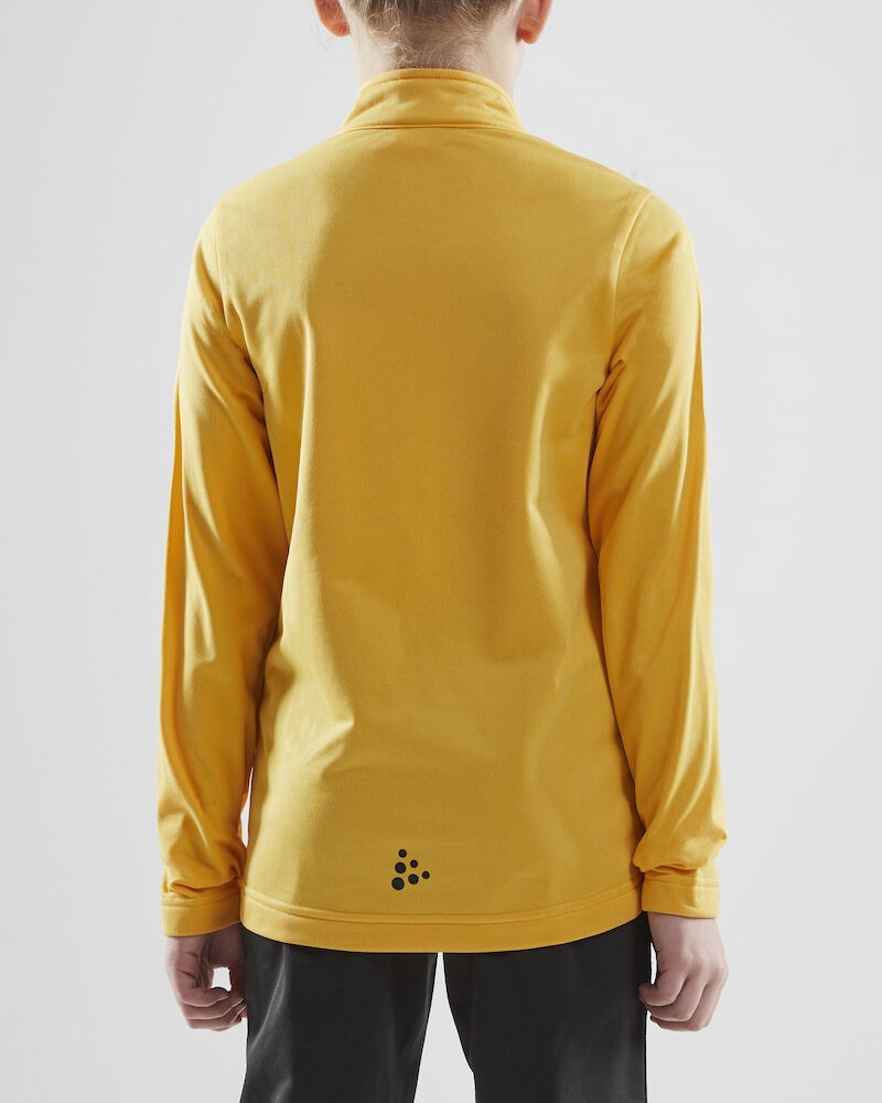 Craft - Squad Jacket Jr Sweden Yellow 122/128