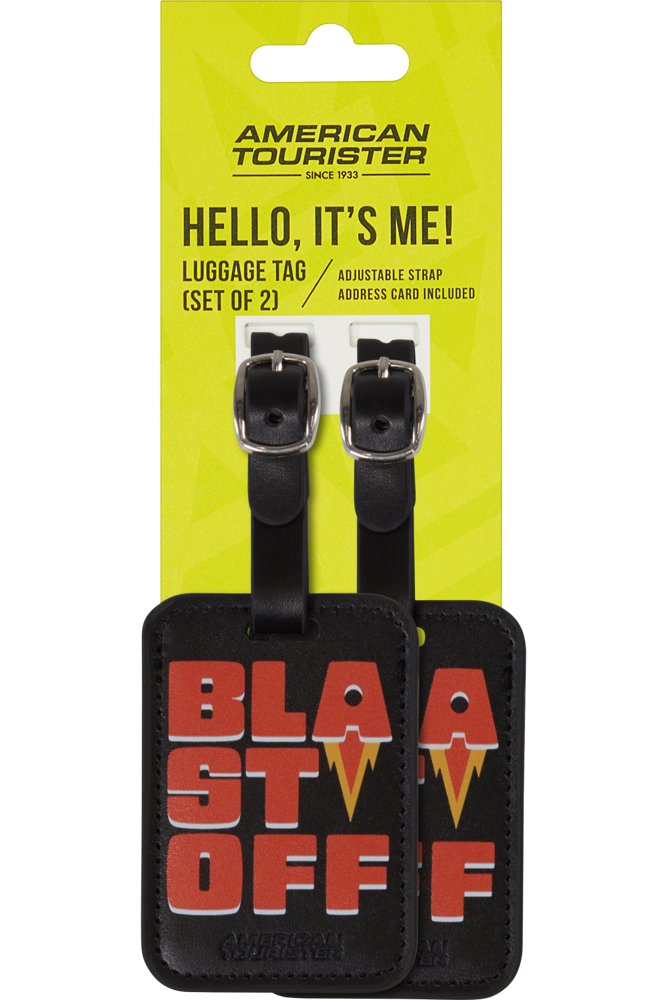 American Tourister  Ta Luggage Tag X2 Print