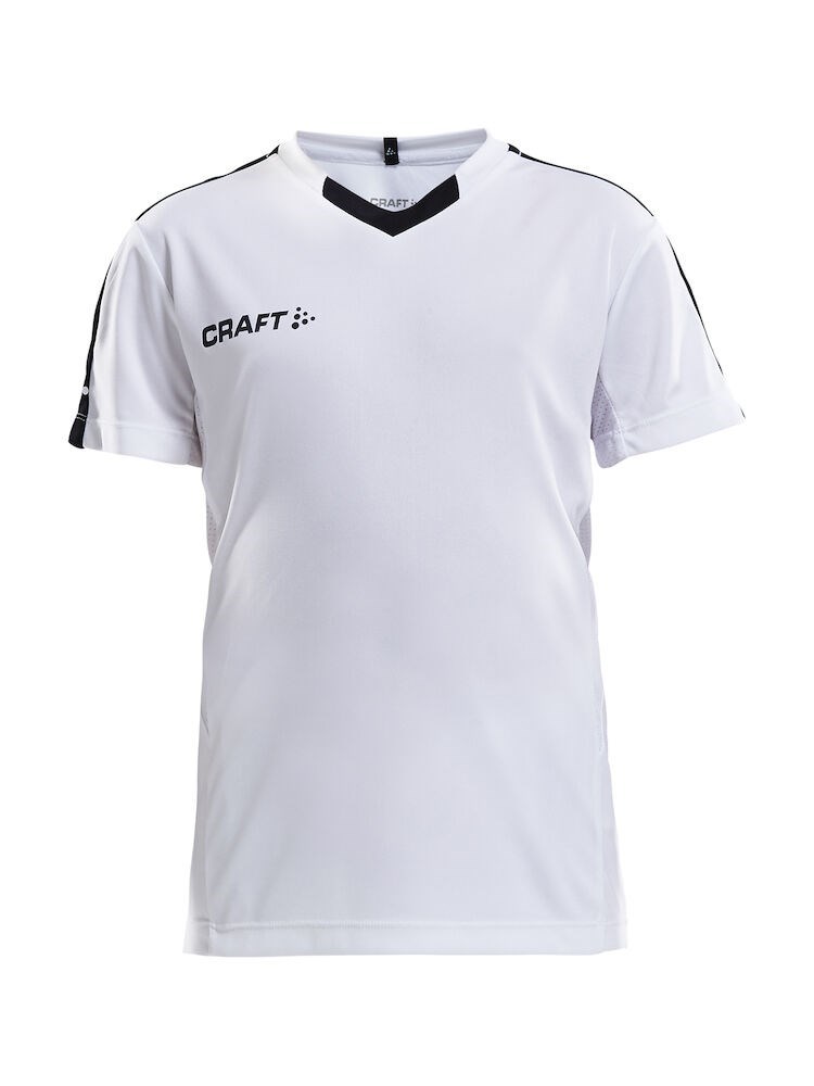 Craft - Progress Jersey Contrast JR White/Bright Red 122/128 - White