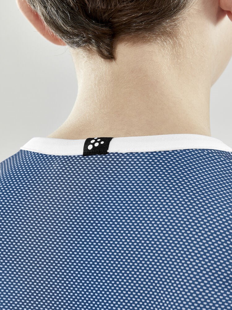 Craft - Progress Reversible Basket Singlet Jr Club Cobolt/White 146/152