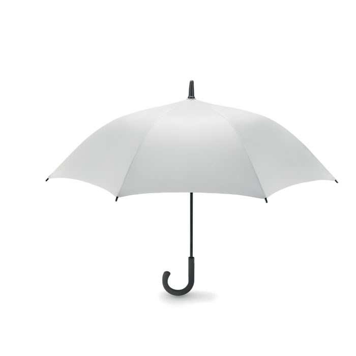 NEW QUAY - 23"Luxe windbestendige paraplu - Wit