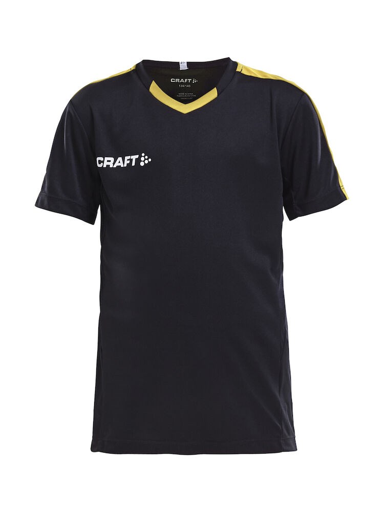 Craft - Progress Jersey Contrast JR White/Bright Red 122/128 - Black/Sweden Yellow