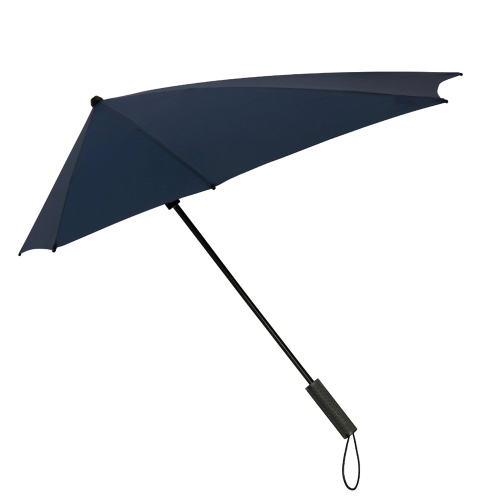 STORMaxi - Aerodynamische stormparaplu - Handopening - Windproof - 92 cm - Marine blauw