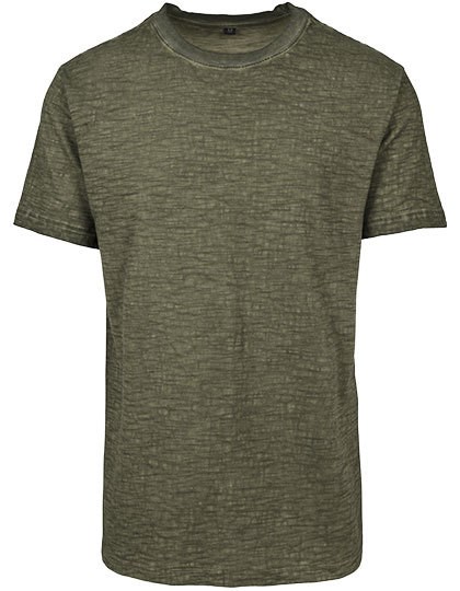 Build Your Brand - Spray Dye Tee - Olive (Spray Dye)