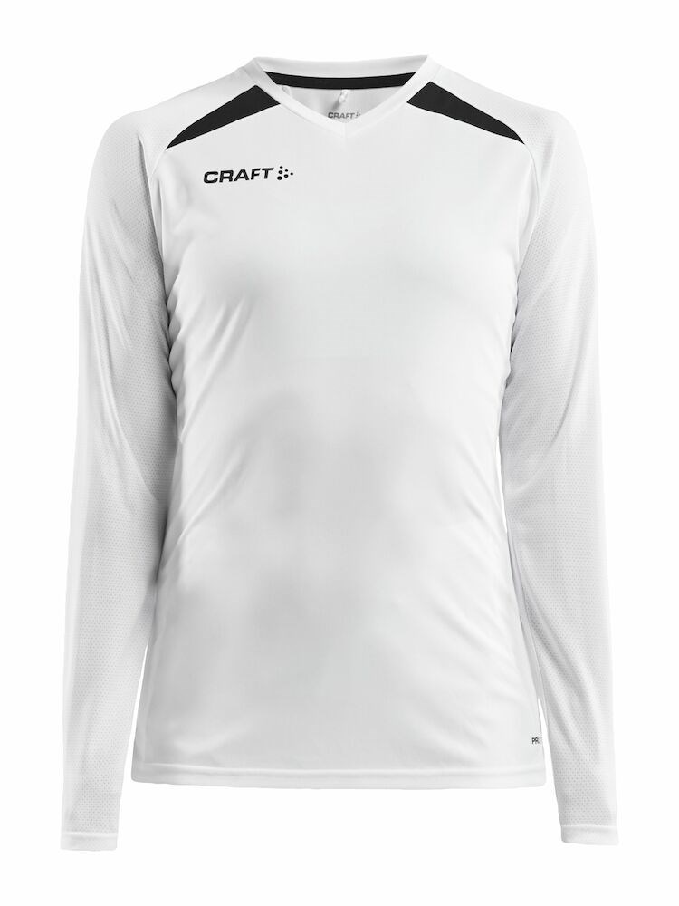 Craft - PRO Control Impact LS Tee W Club Cobolt/Navy L - White/Black