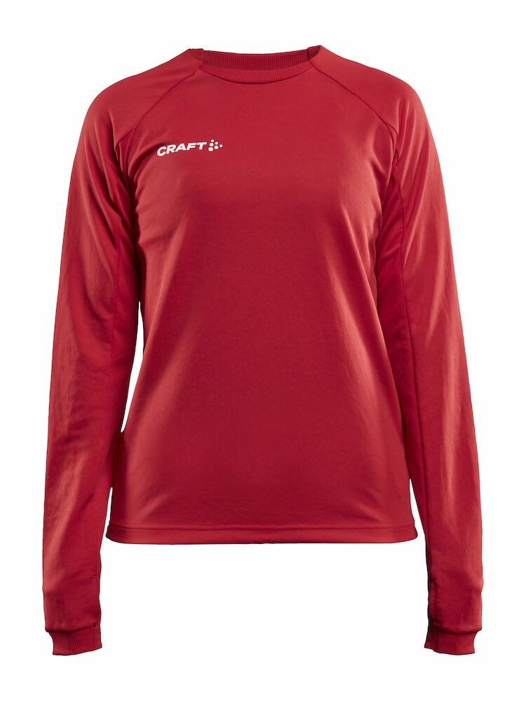 Craft - Evolve Crew Neck W Asphalt XS - Bright Red