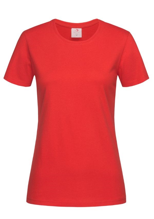 Stedman Classic-T T-shirt for her - 186C Scarlet Red