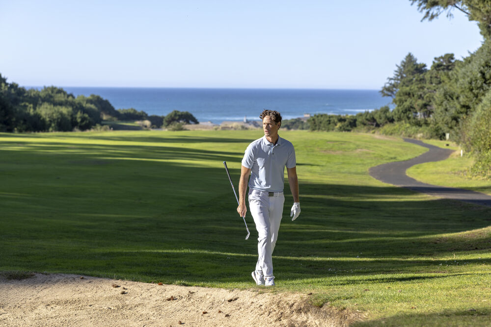 Cutter & Buck - Virtue Polo Solid Heren Rood L