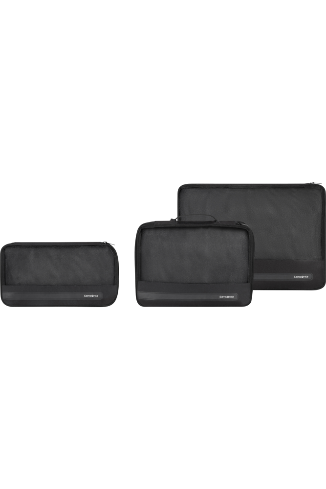 Samsonite Ta Revolution Set Of 3 Packing Cubes - Black