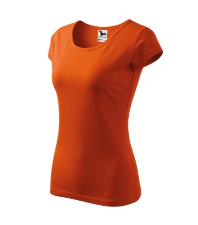 T-shirt dames Pure rood - Oranje