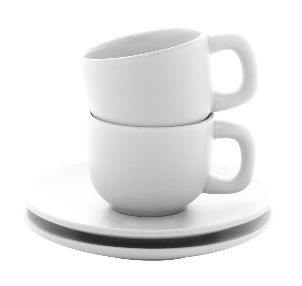 Caturra - Espresso kopje set - Wit