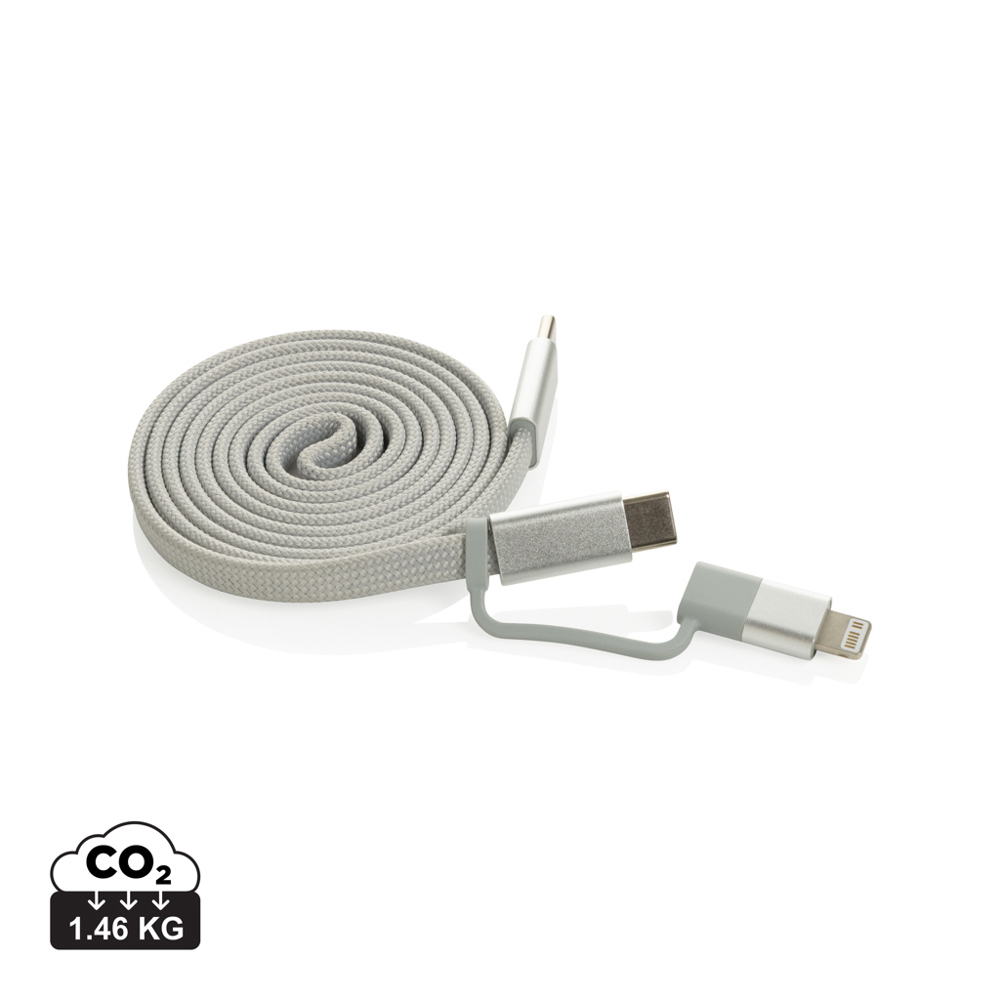 Arc Ultra-thin RCS recycled 60W 2 in 1 magnetische kabel