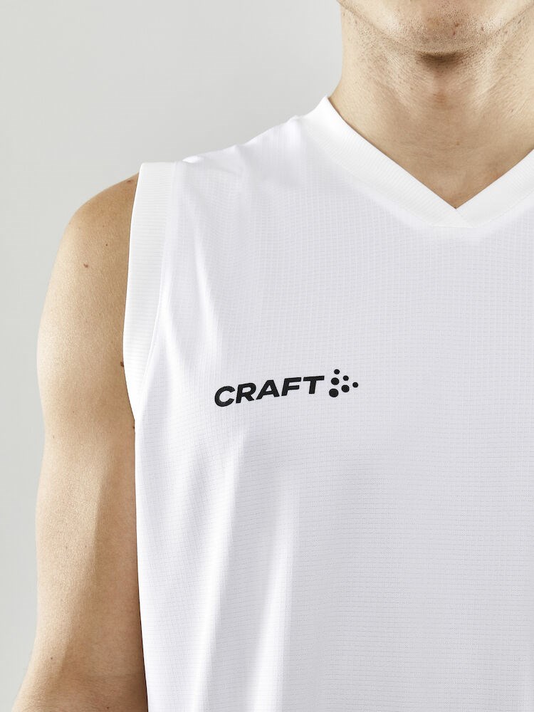 Craft - Progress Basket Singlet M White S