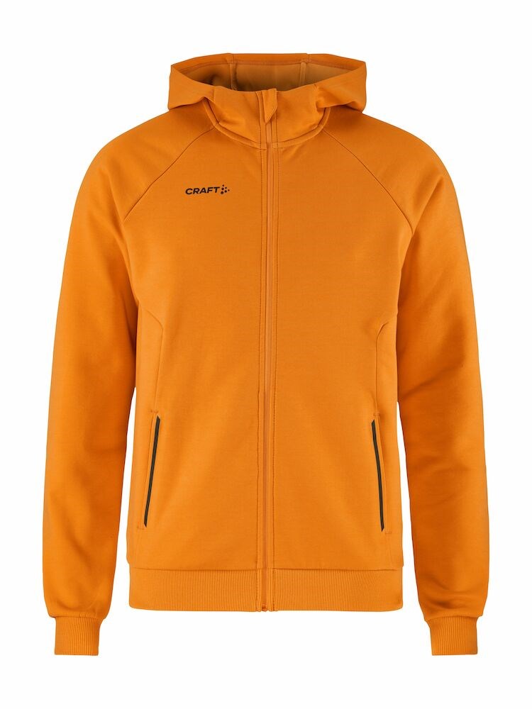 Craft - CORE Soul Full Zip Hood M Dk Grey Melange 4XL - Glory