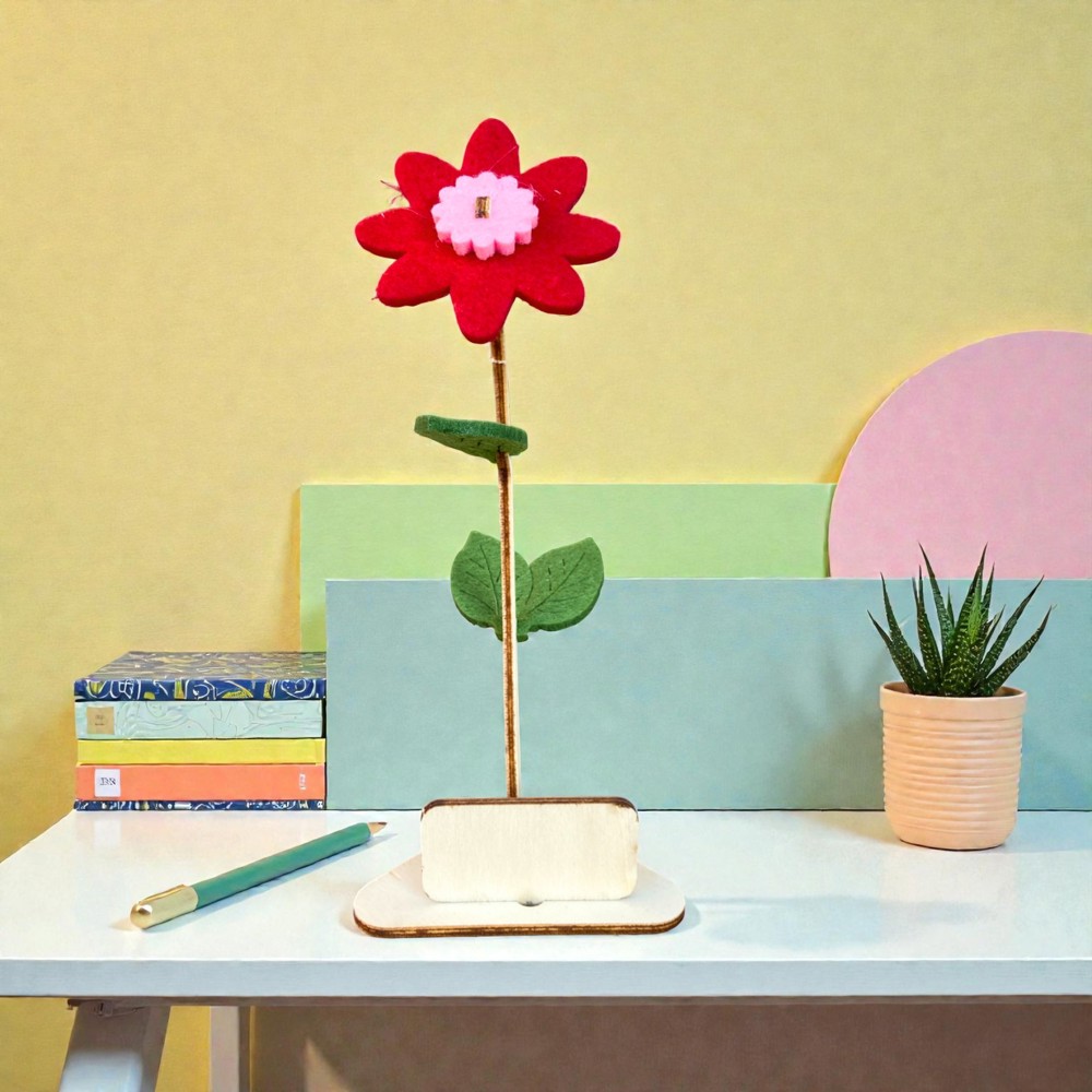 Happy Blooms - One & only 'Your logo' - red