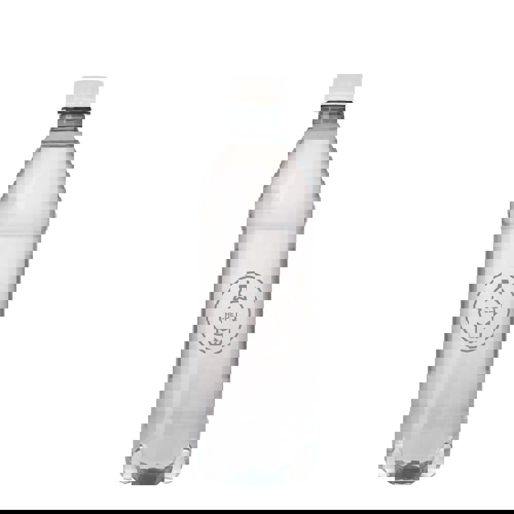 Bronwater 500 ml met draaidop - Transparant/Transparant