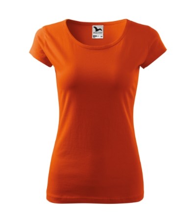T-shirt dames Pure oranje