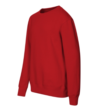 Sweatshirt kinderen Crew military - Rood