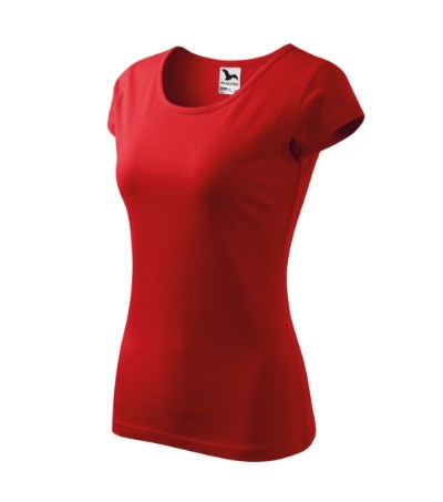 T-shirt dames Pure rood