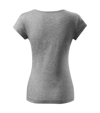 T-shirt dames Pure dark gray melange