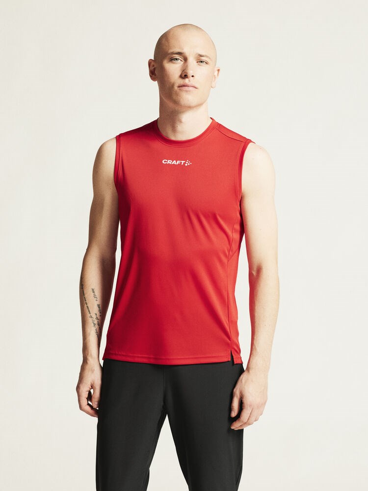 Craft - Rush 2.0 Singlet M Bright Red XL