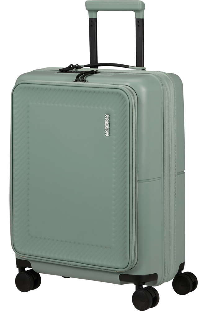 American Tourister Dashpop Spinner 55/20 Exp Frontloader - Iceberg Green