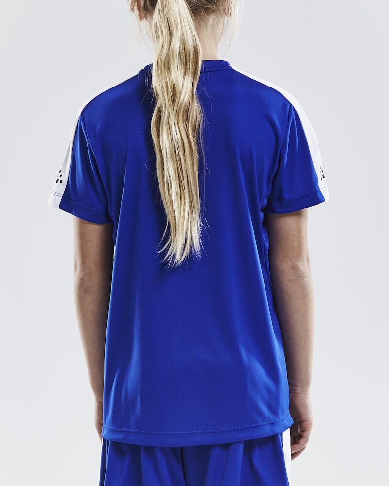 Craft - Progress Jersey Contrast JR Club Cobolt 146/152