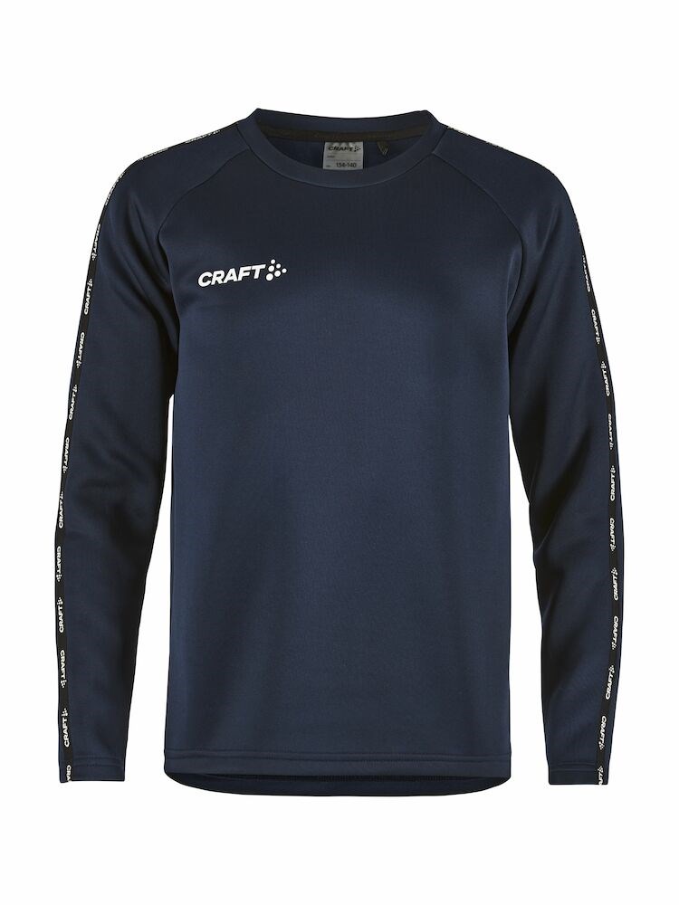 Craft - Squad 2.0 Crewneck Jr Club Cobolt-Navy 122/128 - Navy